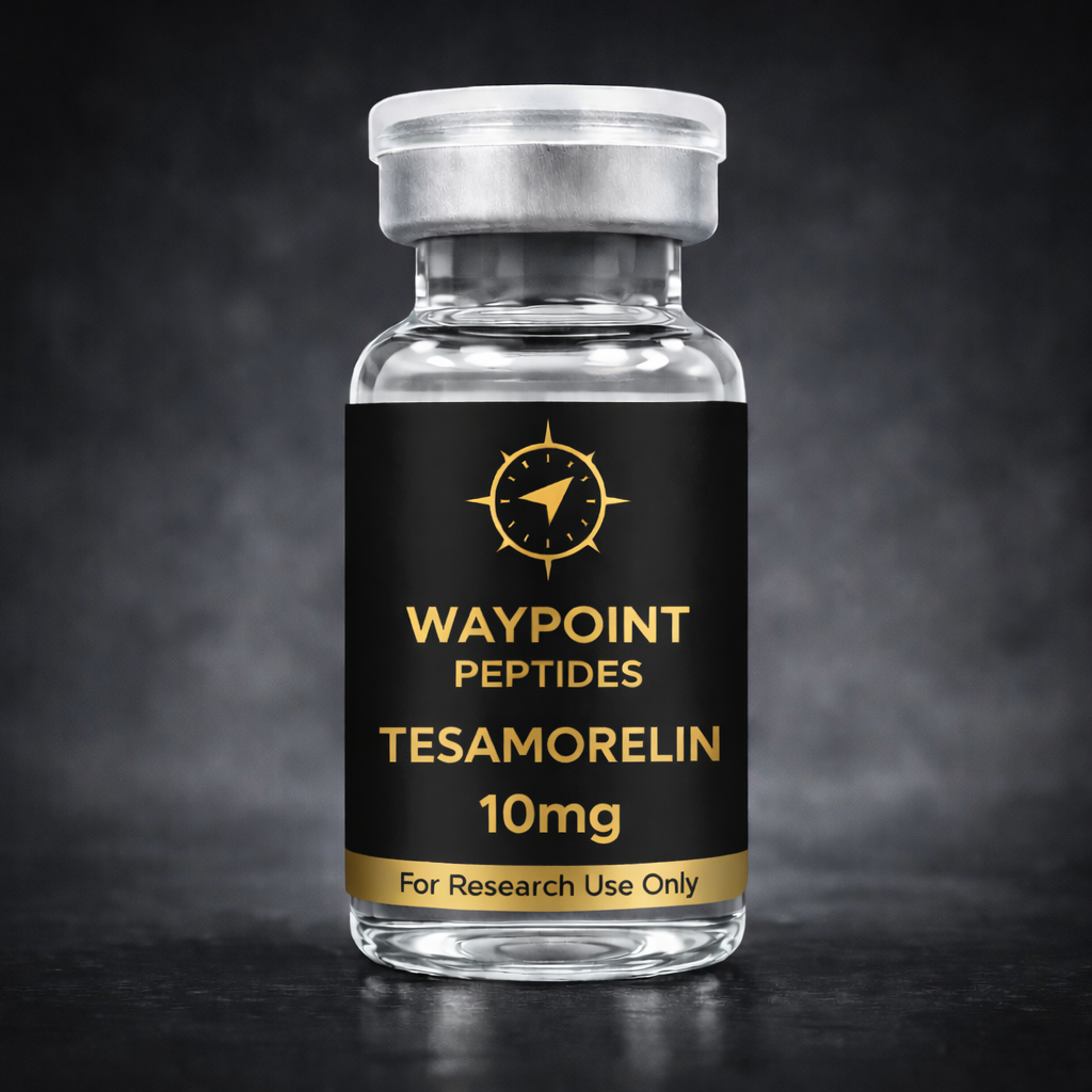 Tesamorelin 10mg research peptide vial